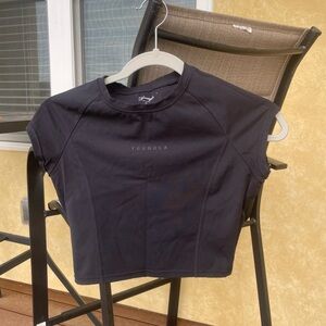 YoungLA Crop Compression Tee